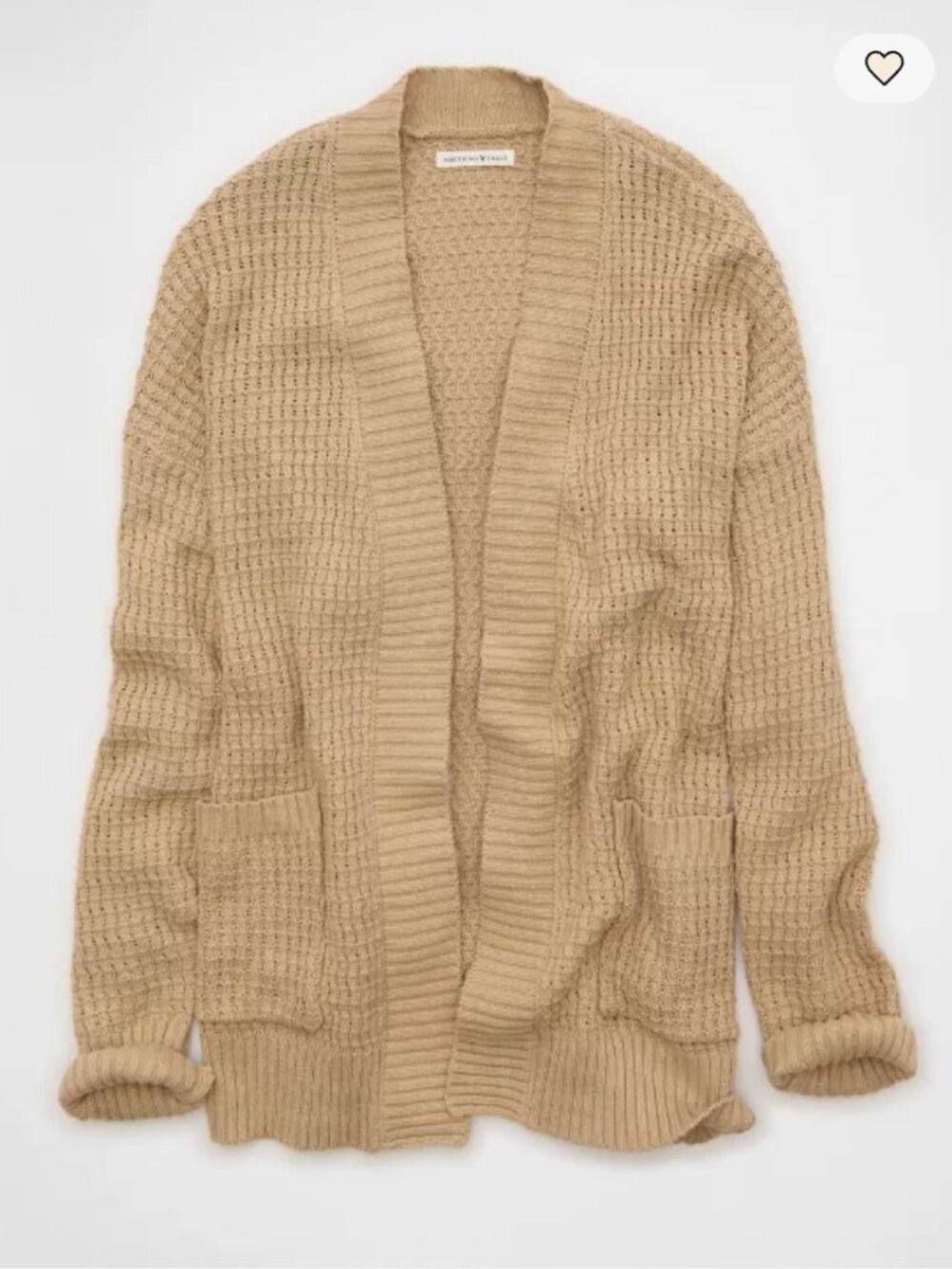 AE Open-Front Cardigan Sweater, XL, NWOT